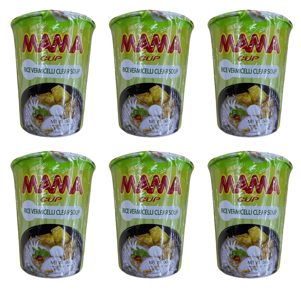 Mama Cup Noodle Rice Vermicelli Clear Soup 1.76oz - A&E Foodstore