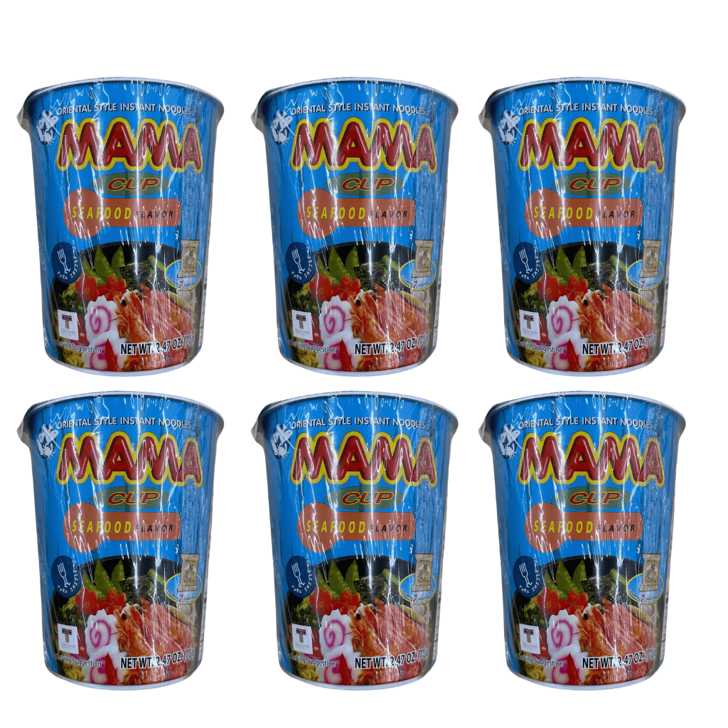 Mama Cup Noodles Seafood 2.47oz - A&E Foodstore