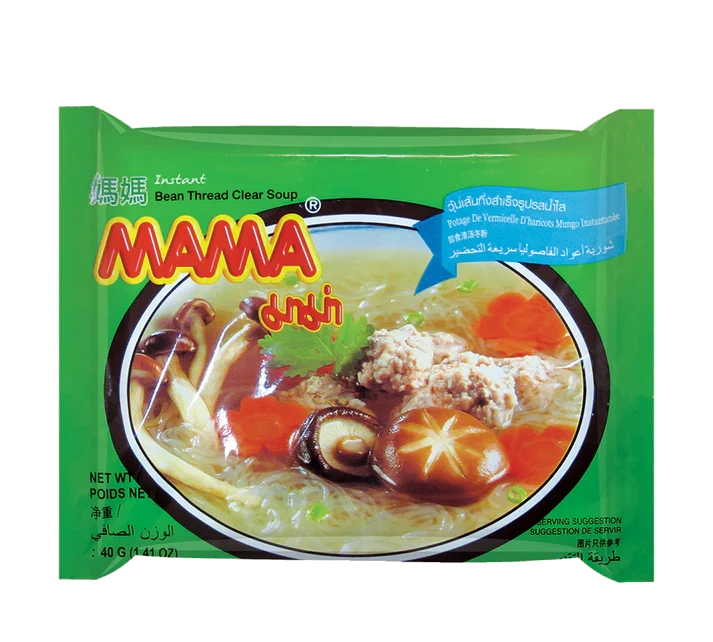 Mama Instant Bean Vermicelli Thread Clear Soup - A&E Foodstore