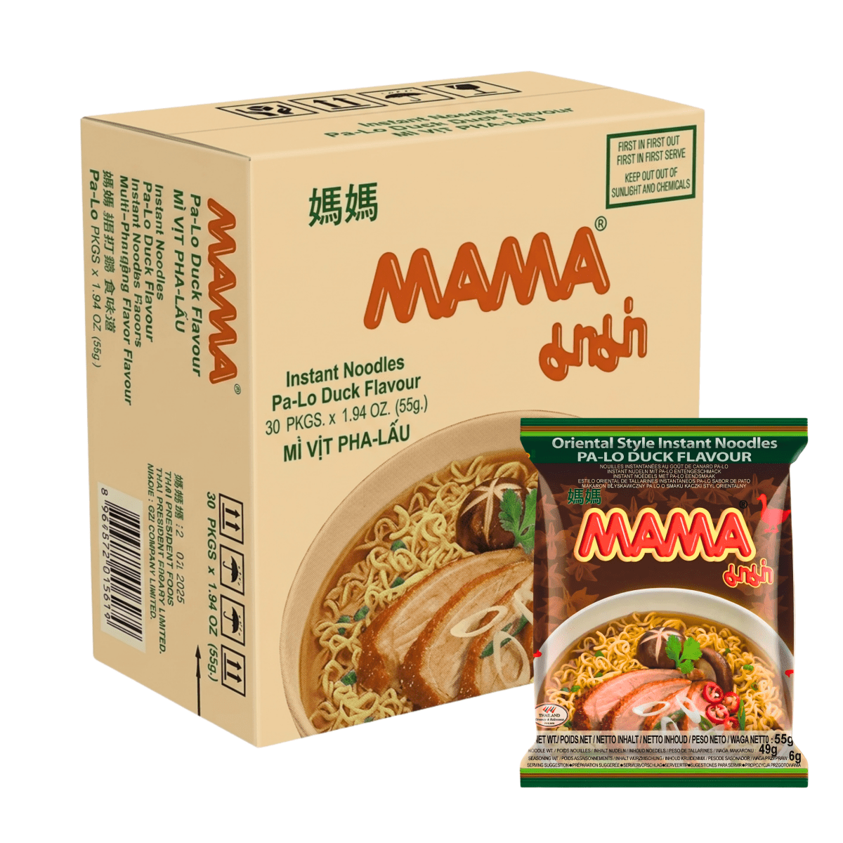 [MAMA] Instant Noodle Pa-Lo Duck Flavor - A&E Foodstore