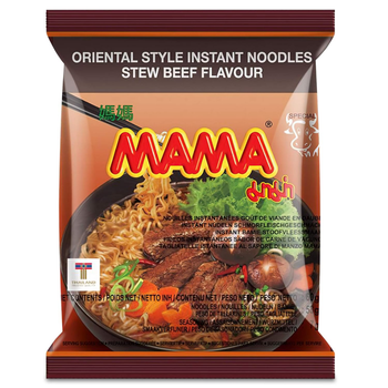 MAMA Noodles Beef Stew Instant Spicy Noodles Delicious Thai Flavors - A&E Foodstore