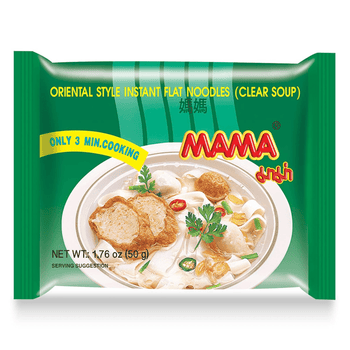 MAMA Noodles Flat Clear Soup Instant Rice Noodles Delicious Thai Flavors - A&E Foodstore