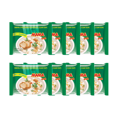 MAMA Noodles Flat Clear Soup Instant Rice Noodles Delicious Thai Flavors - A&E Foodstore