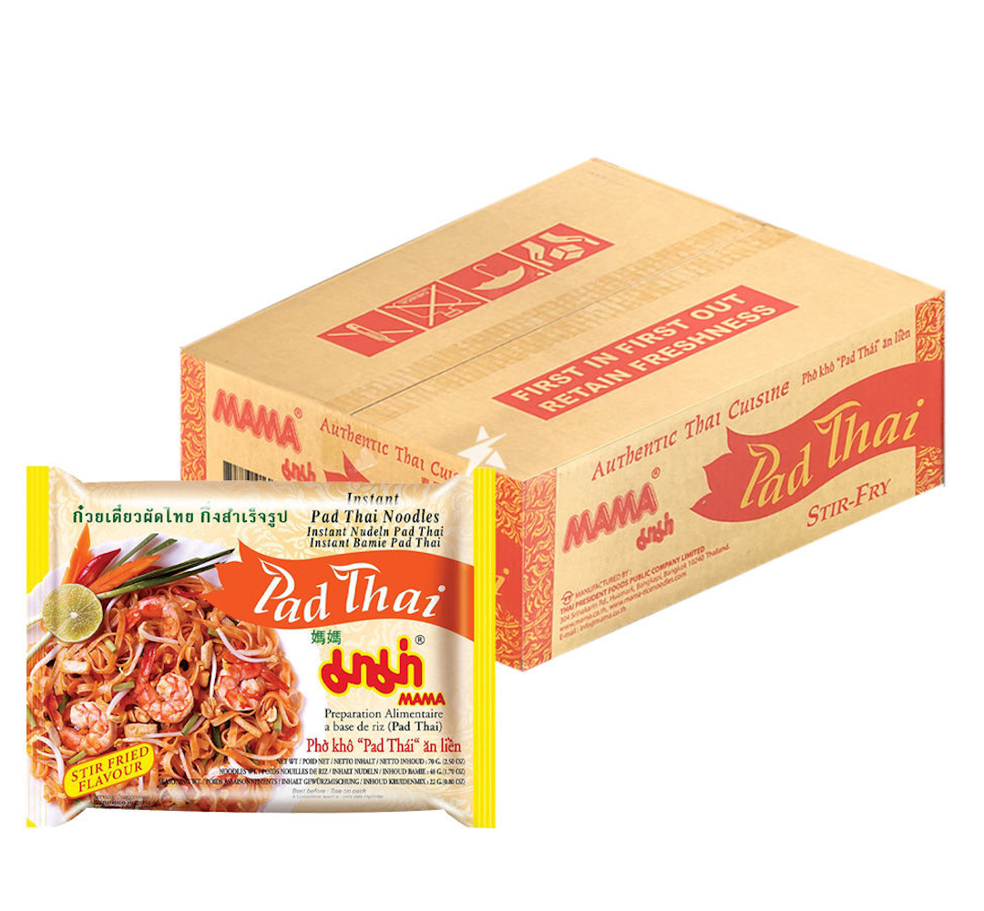 Mama Pad Thai Instant Noodle 2.47oz - A&E Foodstore