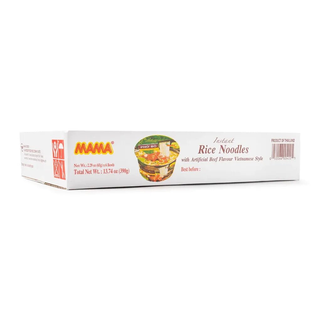 Mama Pho Bo Rice Noodles, Beef Flavor - A&E Foodstore