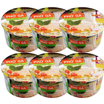 MAMA Pho Ga Instant Chicken Soup Bowl Noodle In Vietnamese Style - A&E Foodstore
