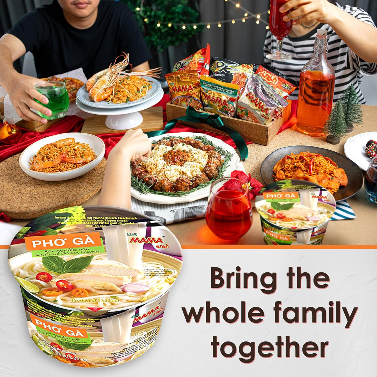 MAMA Pho Ga Instant Chicken Soup Bowl Noodle In Vietnamese Style - A&E Foodstore