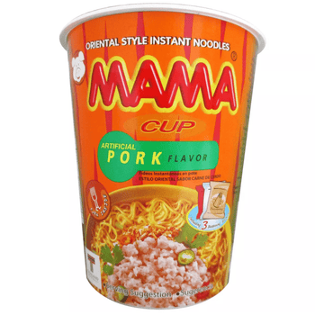 Mama Pork Flavor Instant Cup Noodles 2.47oz - A&E Foodstore