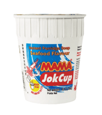 MAMA SEAFOOD FLAVOUR RICE PORRIDGE JOK CUP 45G - A&E Foodstore