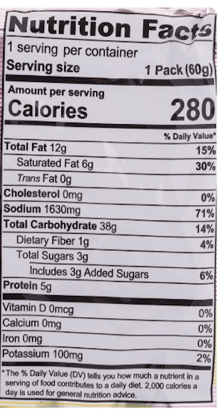 [MAMA] Shrimp Tom Yum Noodles - 60 g - A&E Foodstore