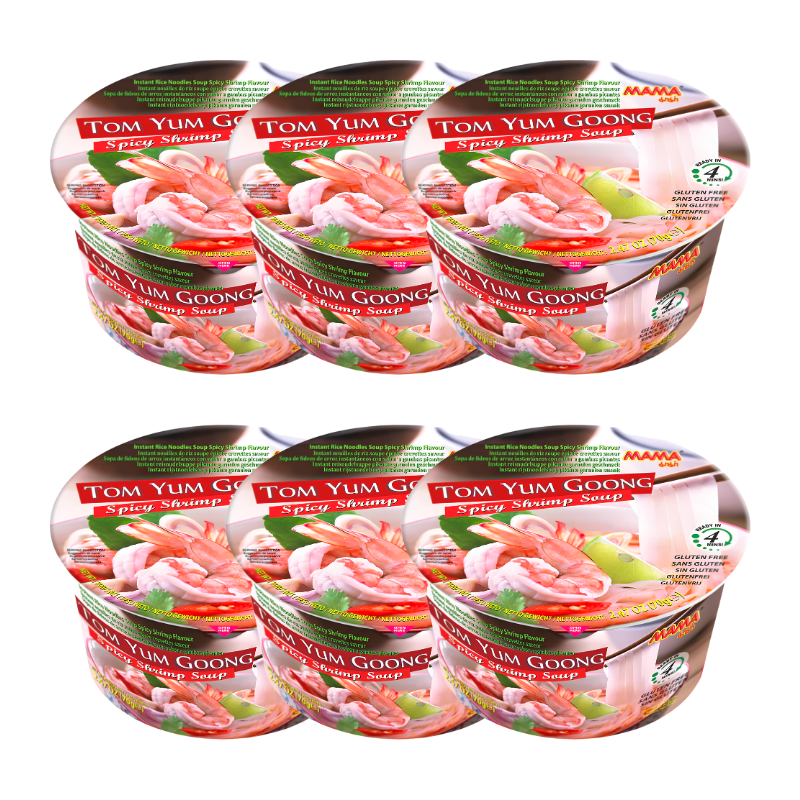 [MAMA] Tom Yum Goong Rice Noodles - 2.47oz - A&E Foodstore