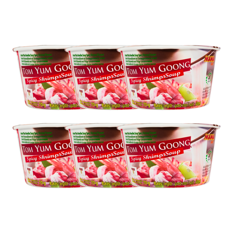 [MAMA] Tom Yum Goong Rice Noodles - 2.47oz - A&E Foodstore