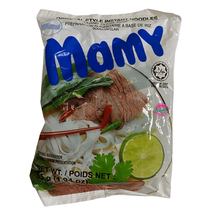 Mamy Instant Noodle Clear Soup (Pho) - A&E Foodstore