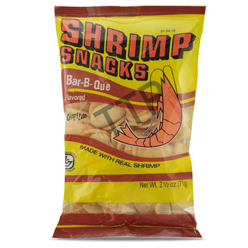 Marcopolo Brand Shrimp Snacks BBQ Flavor 2.5oz - A&E Foodstore