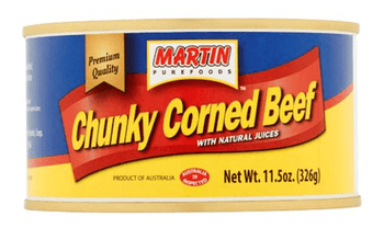 Martin Purefoods Chunky Corned Beef 11.5oz - A&E Foodstore