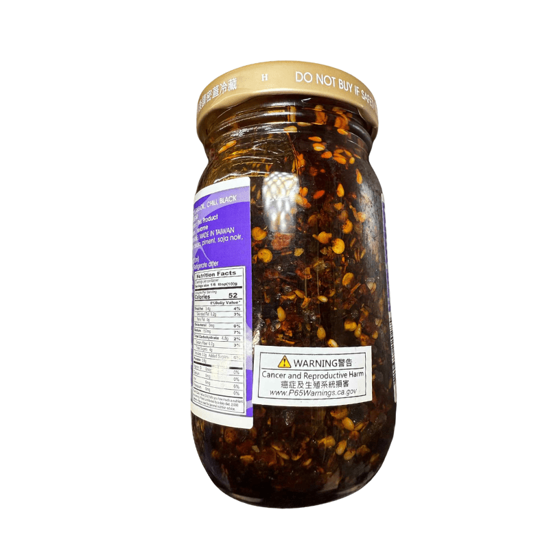 Master Black Bean Crisp Chili Oil 210g - A&E Foodstore