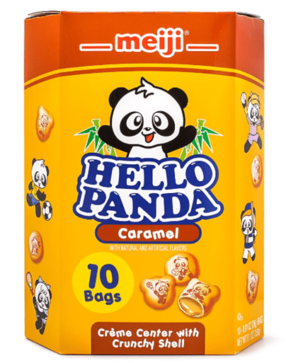 Meiji Hello Panda Cookies Caramel Filling 9.1oz - A&E Foodstore