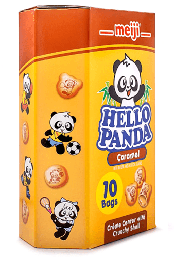Meiji Hello Panda Cookies Caramel Filling 9.1oz - A&E Foodstore