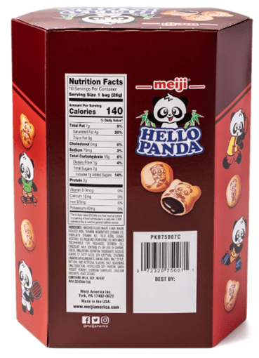 Meiji Hello Panda Cookies Chocolate Filling 9.1oz - A&E Foodstore