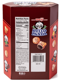 Meiji Hello Panda Cookies Chocolate Filling 9.1oz - A&E Foodstore