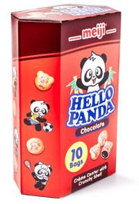 Meiji Hello Panda Cookies Chocolate Filling 9.1oz - A&E Foodstore