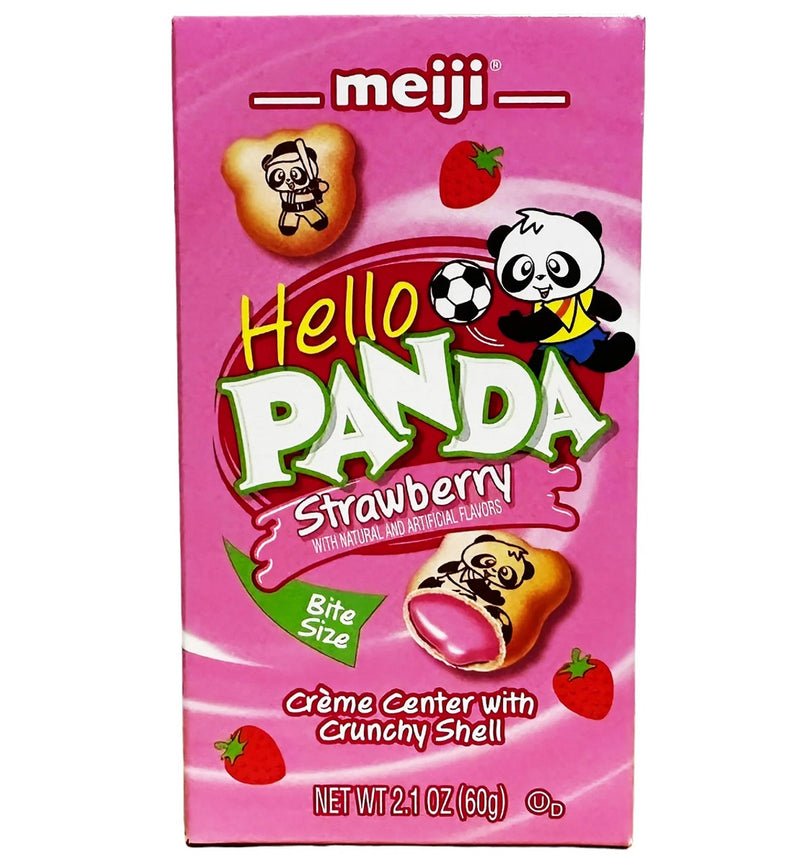 Meiji Hello Panda Strawberry 2.1oz - A&E Foodstore