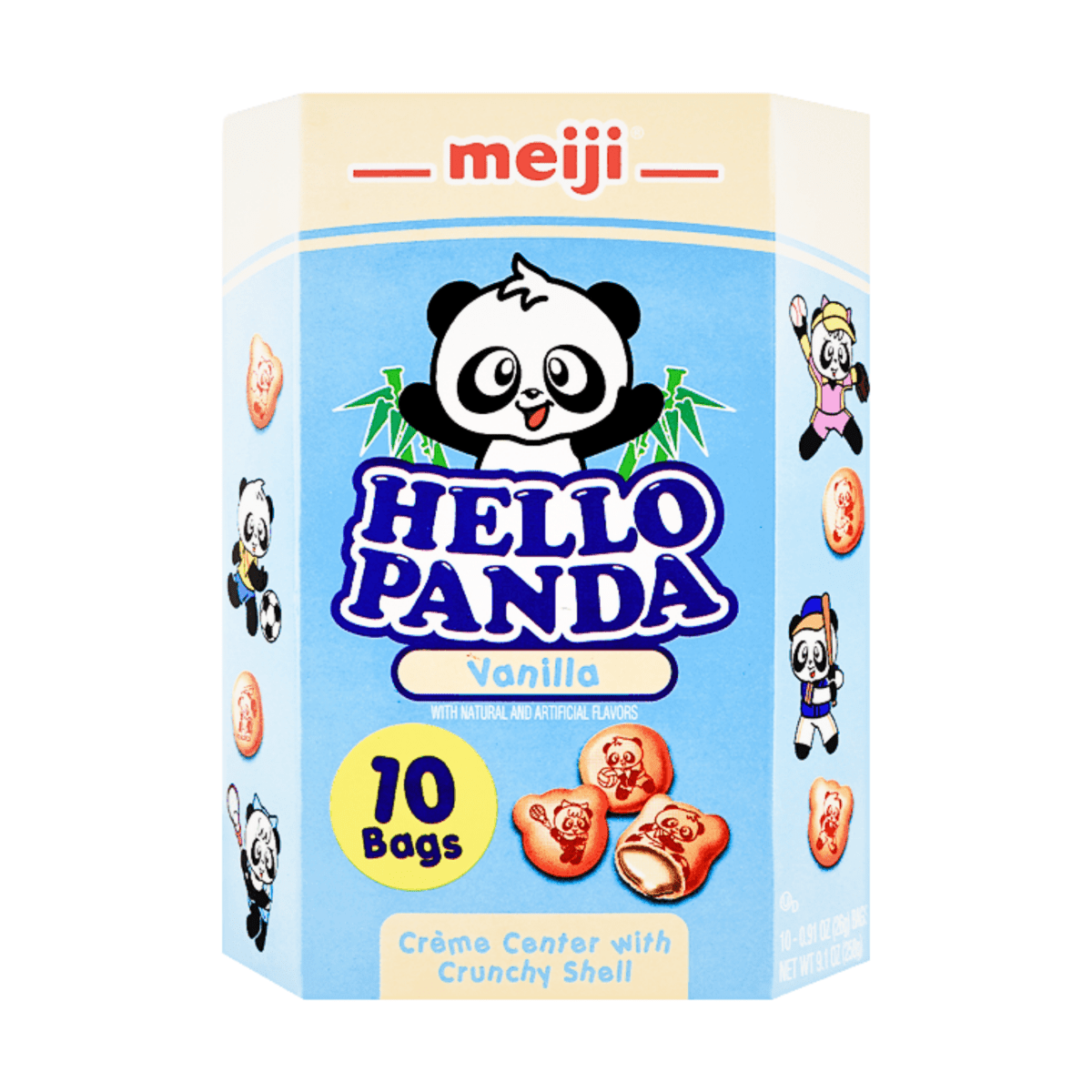 [Meiji] Hello Panda Vanilla Biscuits - 9.1oz - A&E Foodstore