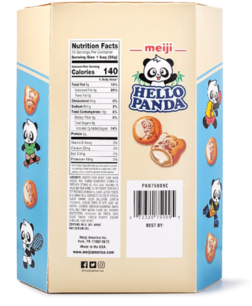 Meiji Hello Panda Vanilla Biscuits 9.1oz - A&E Foodstore