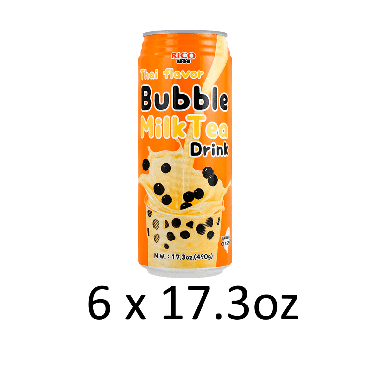Milk Tea with Boba Thai Tea Flavor 17.3oz - A&E Foodstore