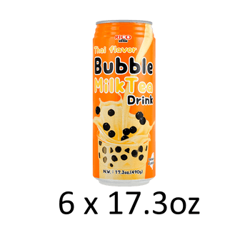 Milk Tea with Boba Thai Tea Flavor 17.3oz - A&E Foodstore