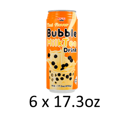 Milk Tea with Boba Thai Tea Flavor 17.3oz - A&E Foodstore