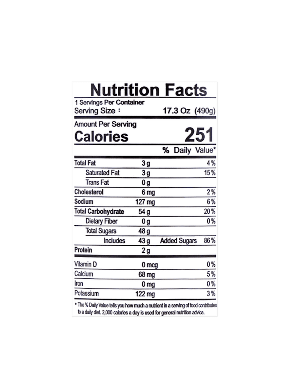 Milk Tea with Boba Thai Tea Flavor 17.3oz - A&E Foodstore