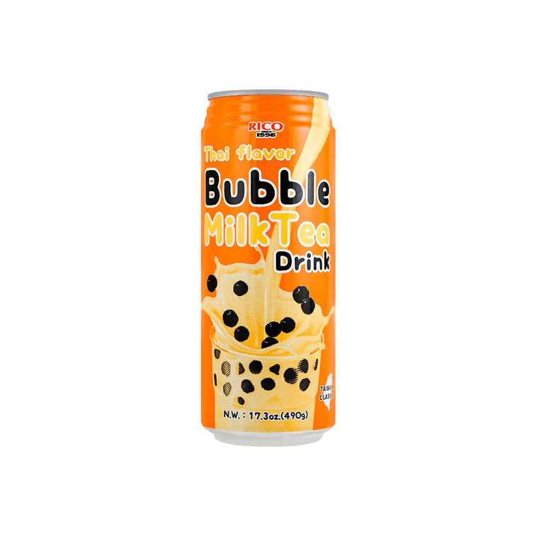 Milk Tea with Boba Thai Tea Flavor 17.3oz - A&E Foodstore