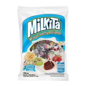 Milkita Lollipop Candy 6.08oz - A&E Foodstore