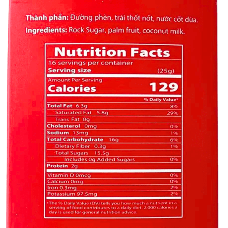 Minh Thong Palm Sugar Coconut Candy 400g - A&E Foodstore