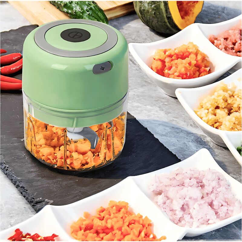 Mini Wireless Garlic Chopper - A&E Foodstore