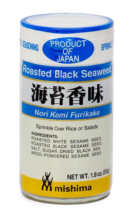 Mishima Roasted Black Nori Komi Furikake 1.5oz - A&E Foodstore