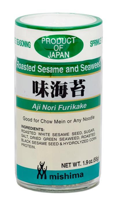Mishima Roasted Sesame & Aji Nori Furikake 1.9oz - A&E Foodstore