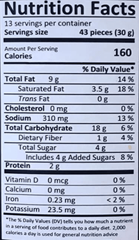 MIX Hot Chilli Biscuit Sticks 400g - A&E Foodstore