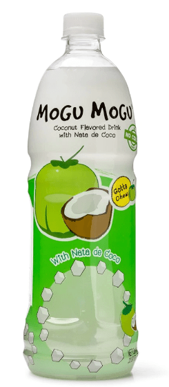 Mogu Mogu Coconut Nata de Coco 10.8 oz - A&E Foodstore