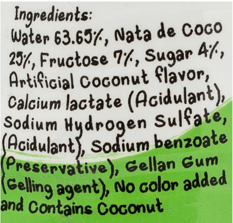 Mogu Mogu Coconut Nata de Coco 10.8 oz - A&E Foodstore