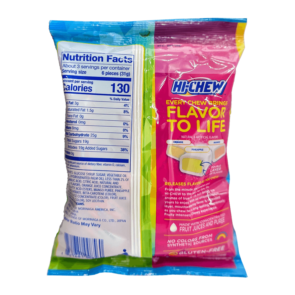 Morinaga Hi Chew Tropical Mix 3.53oz - A&E Foodstore