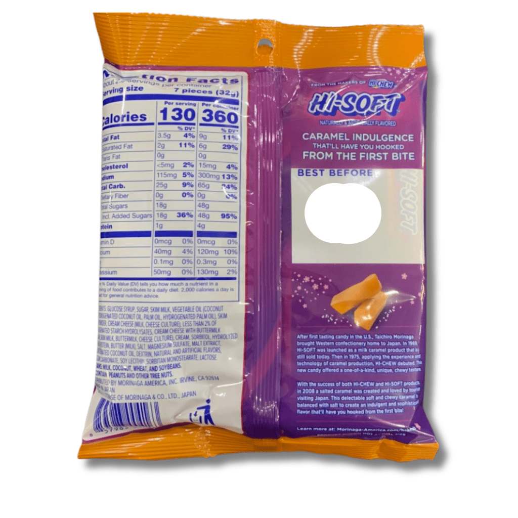 Morinaga Hi Soft Salted Caramel Chews 3oz - A&E Foodstore