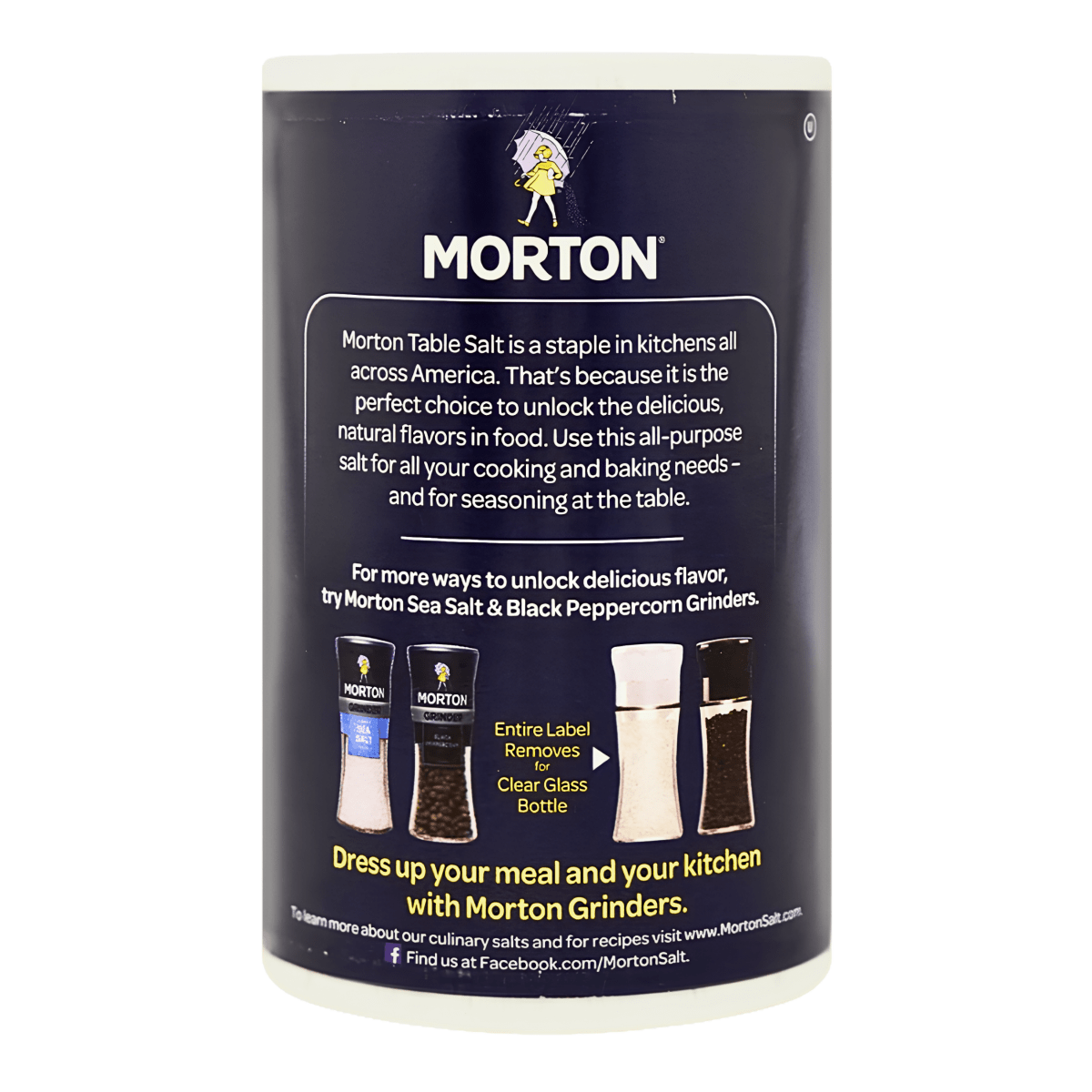 [Morton] Iodized Salt - 26oz - A&E Foodstore