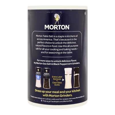 [Morton] Iodized Salt - 26oz - A&E Foodstore