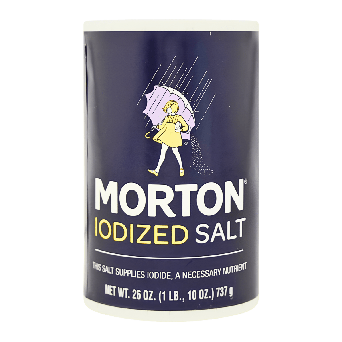 [Morton] Iodized Salt - 26oz - A&E Foodstore