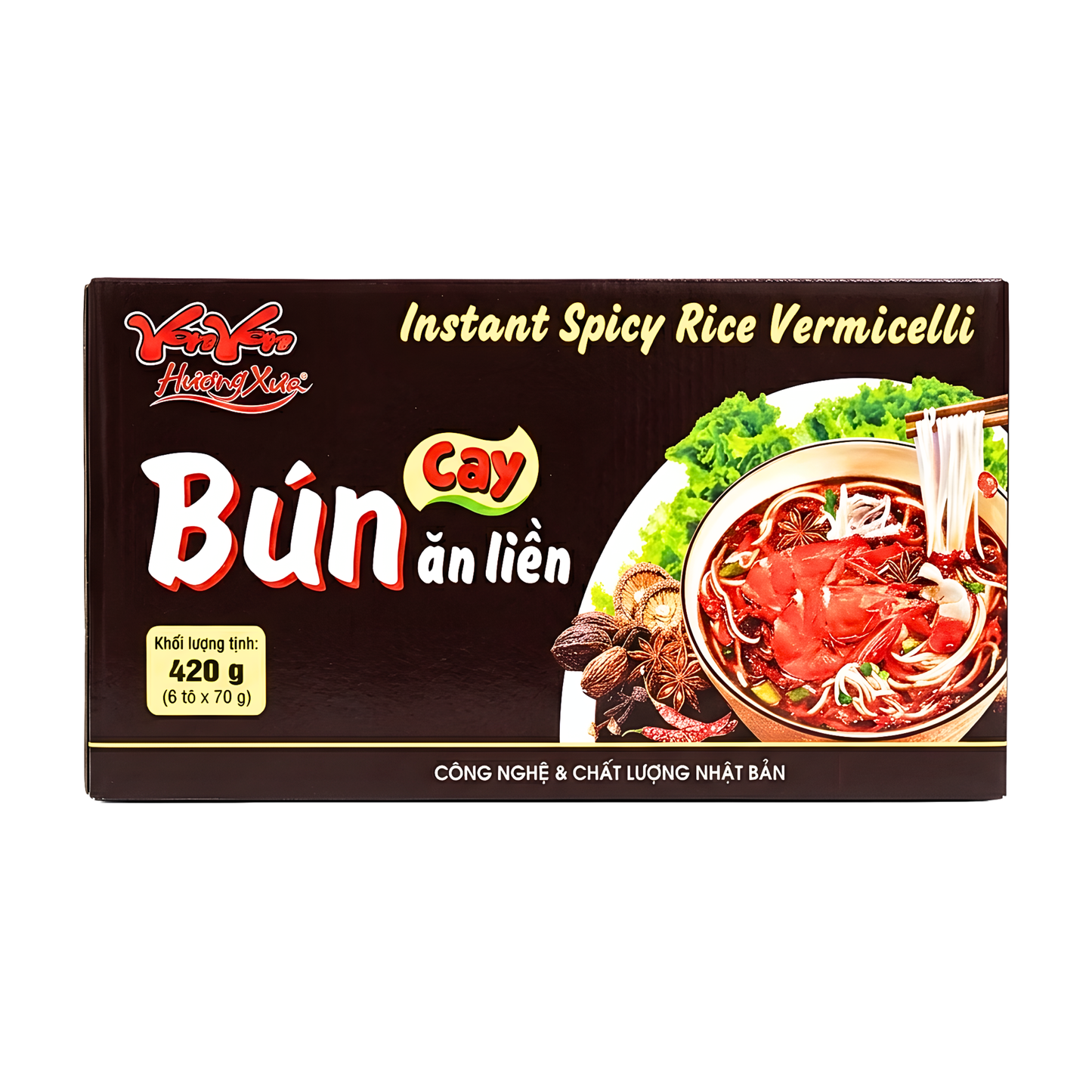 [HUONG XUA] Spicy Rice Vermicelli - 70g