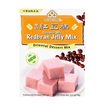[Golden Coins] Redbean Jelly Mix - 6.3oz