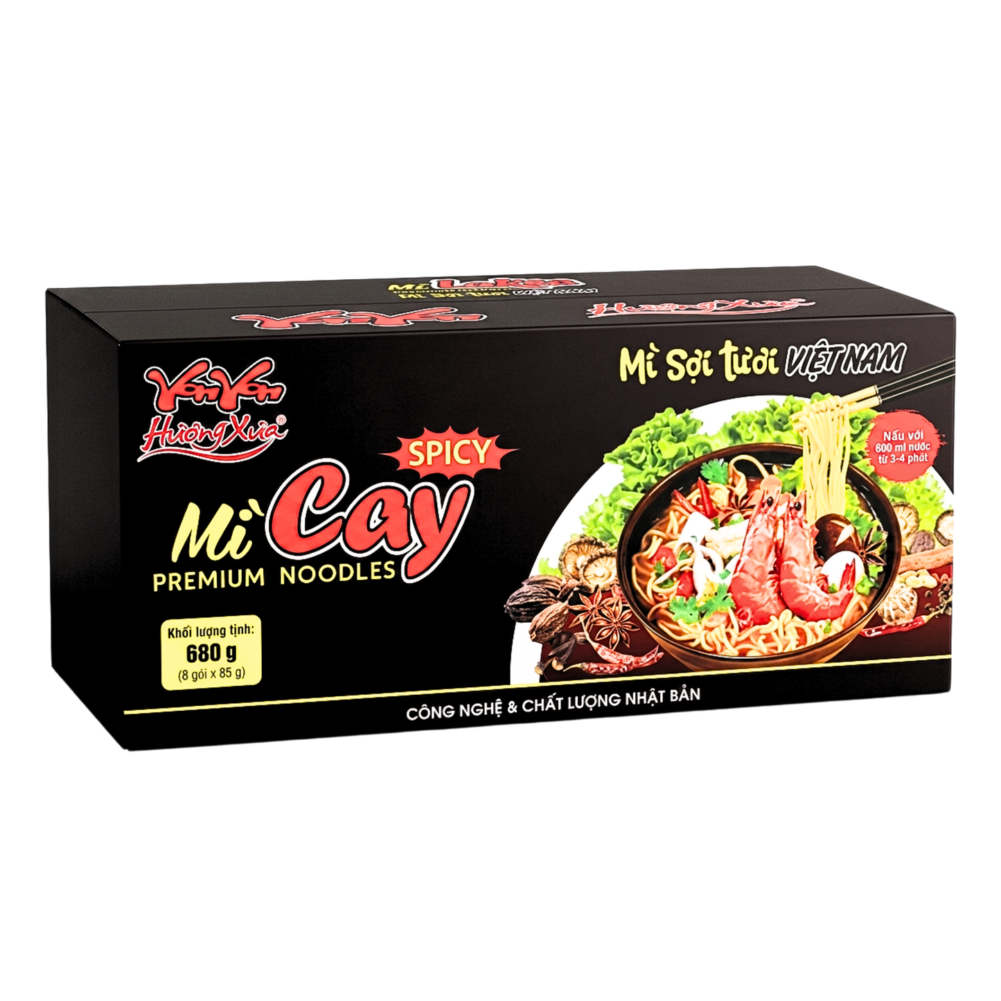 [HUONG XUA] Spicy Premium Noodles - 85g