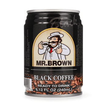 Mr. Brown Black Coffee 240 ml - A&E Foodstore